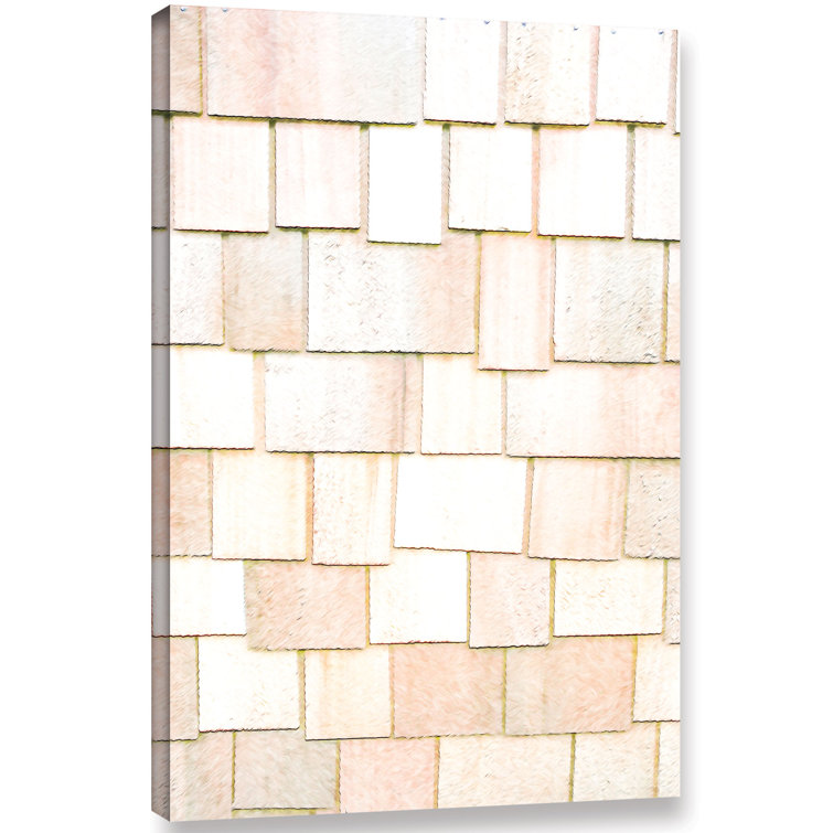 August Grove® Farmhouse Shingles On Canvas by Scott Medwetz Print Wayfair